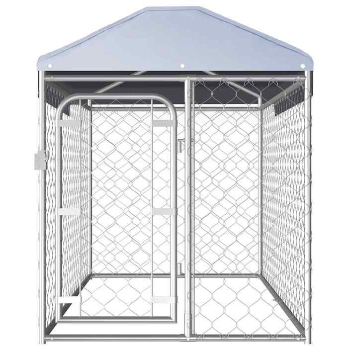 Promotion mars * Enclos/niche dextérieur - YUYUE - multiples utilisation - Chenil dextérieur - avec toit - pour chiens 200x100x1
