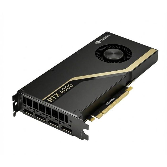 Carte Graphique NVIDIA RTX PRO 4000 24GB GDDR7 Blackwell PCIe 5.0 DLSS4 Studio - vue 1