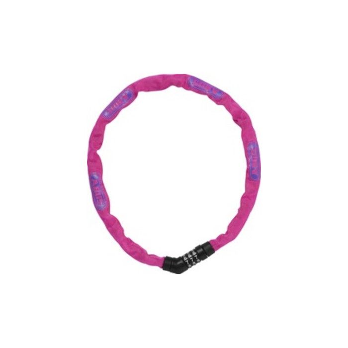 Antivol à chaîne - ABUS - 4804C/75 - Rose - Acier - A code