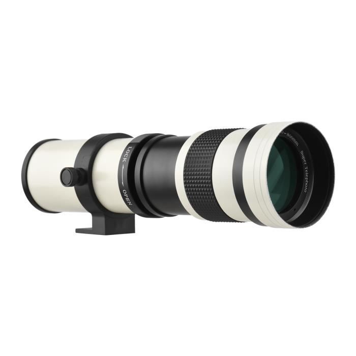 D9468W-Monture en T-Objectif De Caméra MF Zoom F-8.3-16 420-800 mm