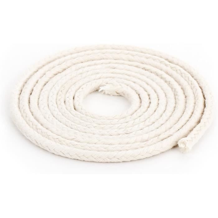 Mèche Plate Pour Lampe à Pétrole - Coton 12 Mm De Large, 3 Mètres De Long - Neuf