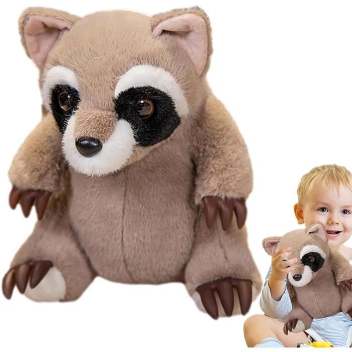 Peluche douce pour poupée peluche mignon paresseux animal interactif jouet  cadeau pour nourrisson