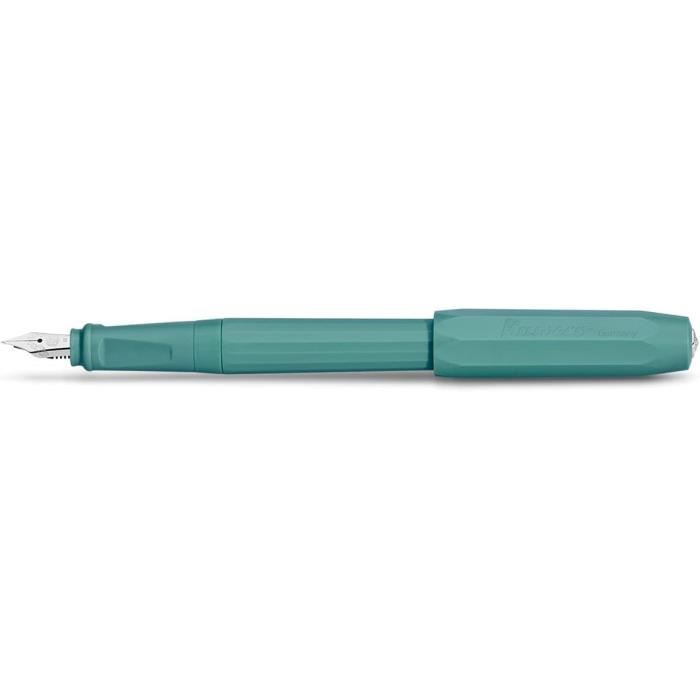Stylo Plume ONLINE Air Vert - Plume Calligraphie 0,8 Mm Ergonomique, Cartouches Standard Ou Convertisseur