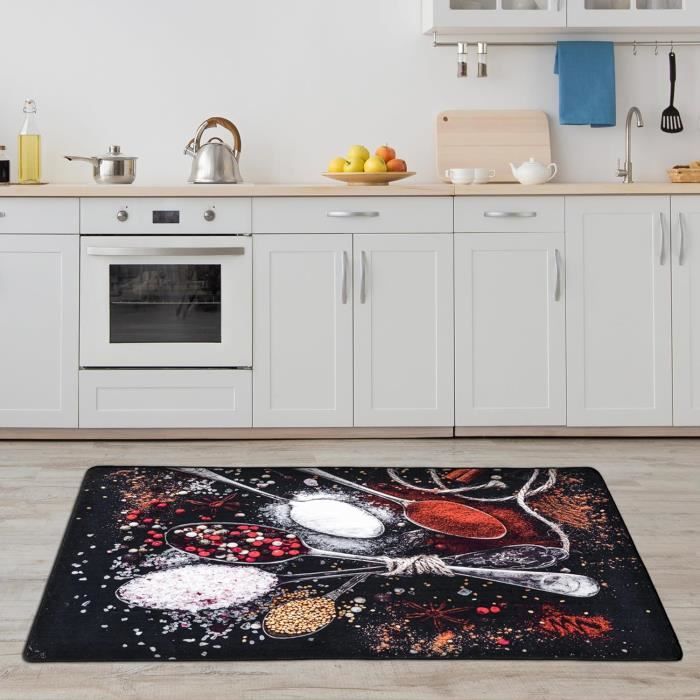 Tapis De Cuisine Moderne Semelle Antid rapante En Gel
