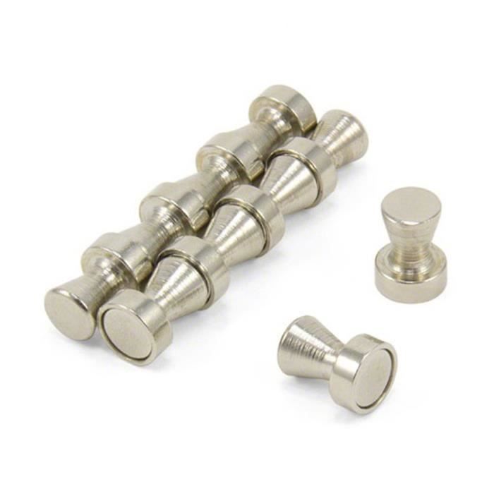 Aimants De Réfrigérateur | 12x Aimant En Bois Pour Réfrigérateur Et