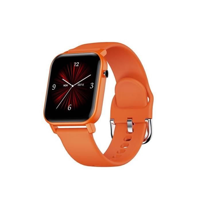 Montre connectée femme orange shop
