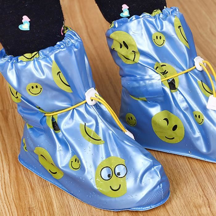 Couvre-Chaussures Imperméables Avec Fermeture Éclair - Silicone Réutilisable Pour Pluie Et Neige, Taille M/L/XL