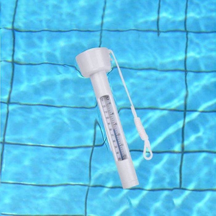 Doseur / Diffuseur flottant avec thermomètre pour comprimés de chlore de 20  g - accessoire pour piscine