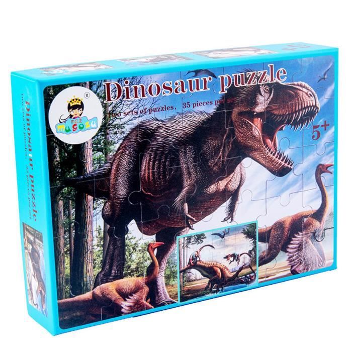 Jeu De Puzzle En Bois De Dinosaure Pour Tout Petits Pour Enfants Jouets Educatifs Puzzles Cnj200415172bu 769 Achat Vente Puzzle Cdiscount
