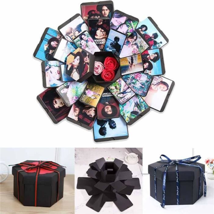 Bricolage Surprise Amour Explosion Boite Cadeau Explosion Pour