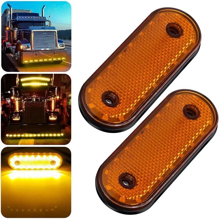 2X 20Led Latérales Feux De Gabarit Avant Feux Arrière Universel