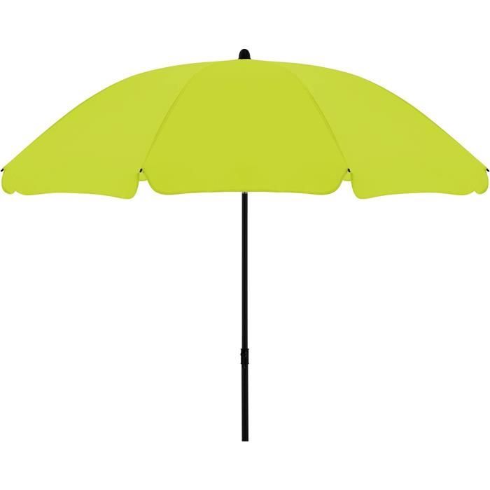 Derby Parasol Rond Ø160 Cm – Protection UV50+ Ultra Résistante, Réglable En Hauteur Et Inclinable, Idéal Plage, Balcon, Terrasse