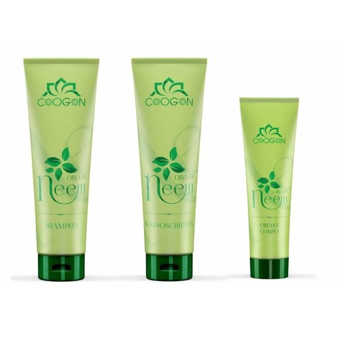 Chogan Pack De Neem Shampoing 250 Ml Bain Moussant 250 Ml Creme Corporelle 150 Ml A L Huile De Neem Cdiscount Au Quotidien