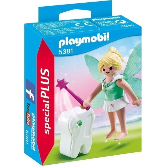 Boîte De Rangement Playmobil En Forme De Dent - Occasion Pour Collection Jouets