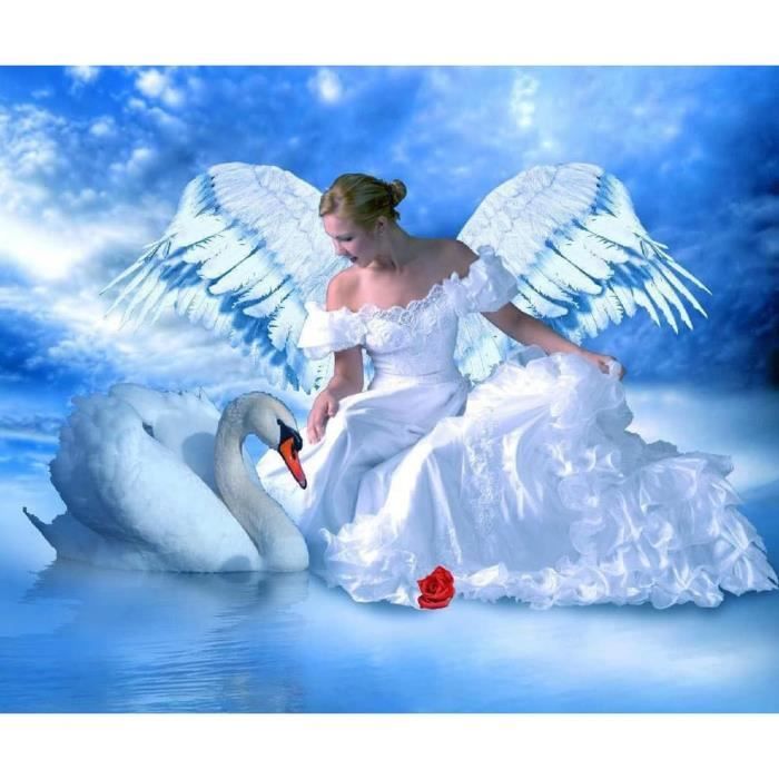 Kit Peinture Diamant 5D DIY - Oiseau Décoratif 30x40cm, Strass Brillants, Activité Manuelle Anti-stress - Complet Avec Outils