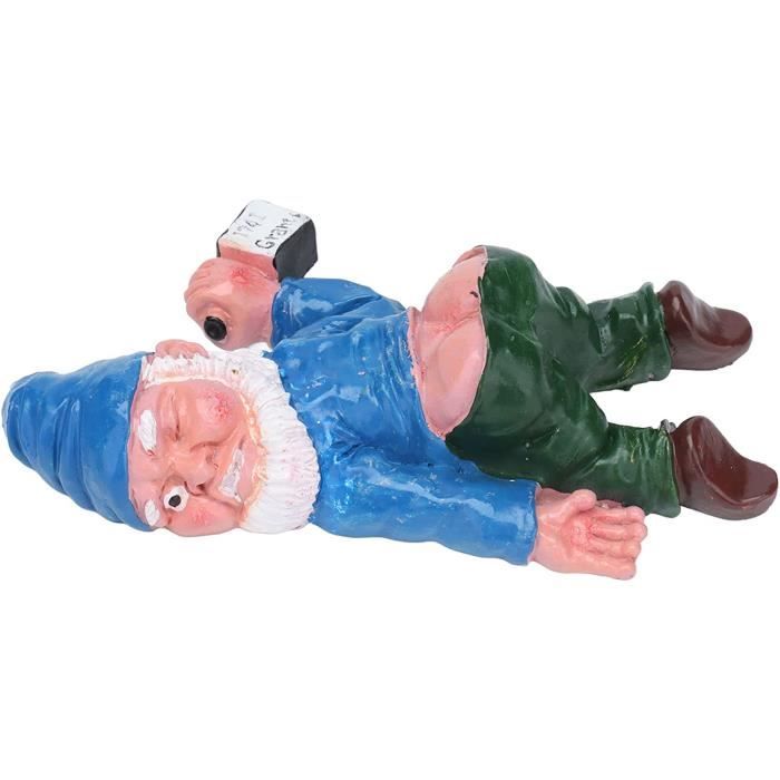 Peluche Viking Sans Visage - Nain Guerrier Décoratif Main, 26 Cm, Décoration Table