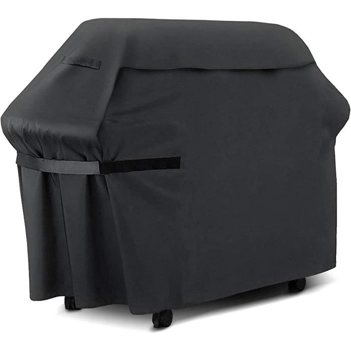 Housse De Barbecue 70x70cm Tissu Oxford - Imperméable, Avec Sangles - Pour Weber 57cm Et Similaires