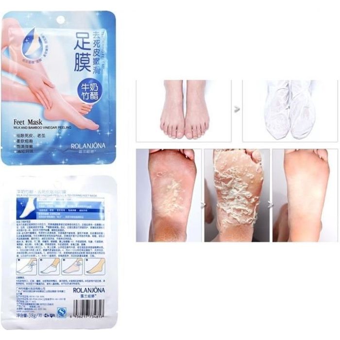 masque peeling pour peaux mortes des pied cdiscount au quotidien