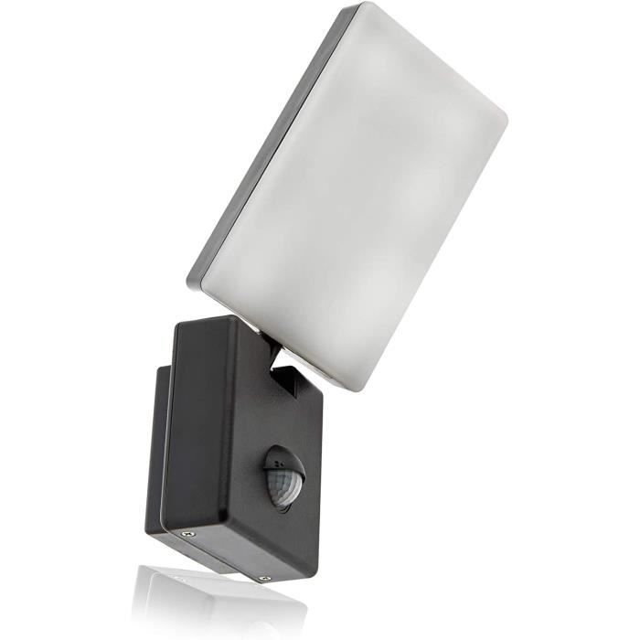 Applique Murale LED Avec Détecteur De Mouvement 9W IP54 – Pour Extérieur/intérieur, Blanc Neutre 4000K