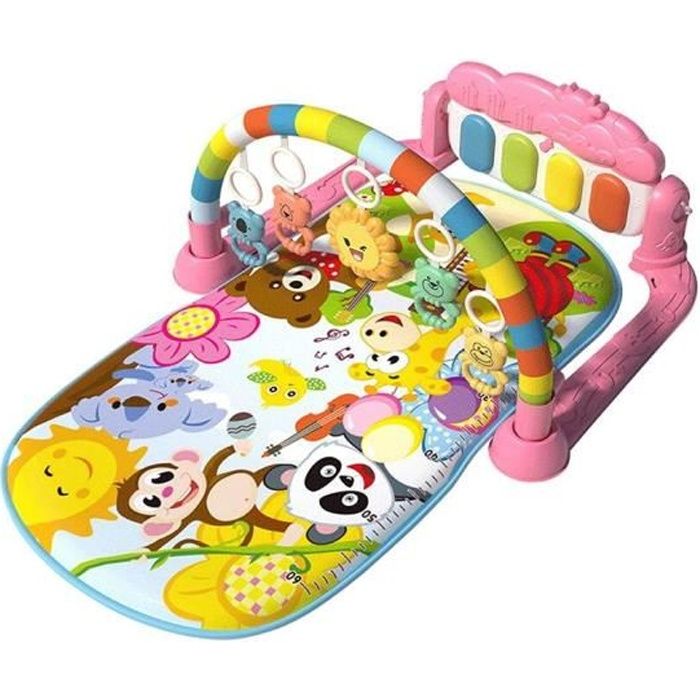 Tapis De Jeu Bebe Tapis D Eveil Musical Bebe Activite Musicale Arche De Jeu Bebe Pour Garcons Et Filles Cdiscount Puericulture Eveil Bebe
