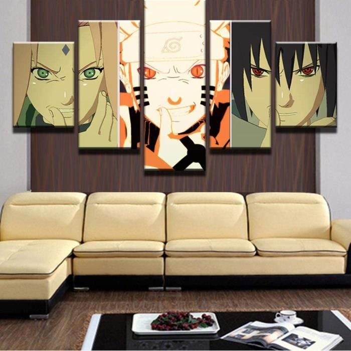 Fot-2945 Toile d'art mural de dessin animé 5 pièces affiches de Slayer