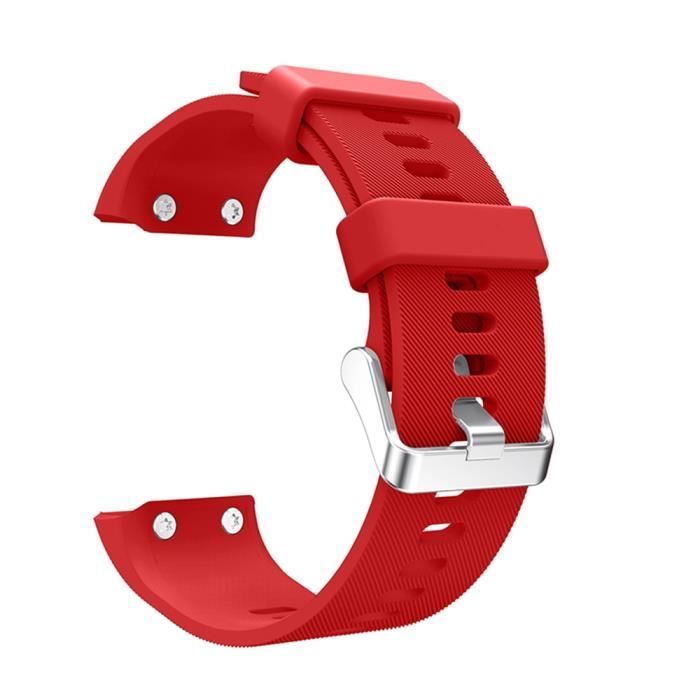 Accessoires Montres,Bracelet de rechange pour montre intelligente Garmin  Forerunner 35, en Silicone souple - Type RED - Cdiscount Téléphonie