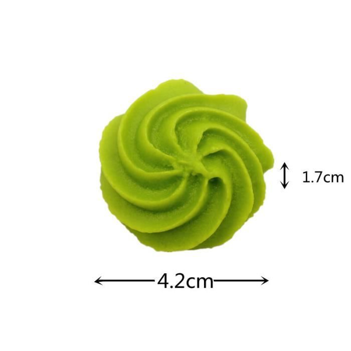 IMIKEYA 18 Pièces Faux Biscuits Artificiels - Simulation Réaliste Desserts Pour Décoration Cuisine Et Photographie