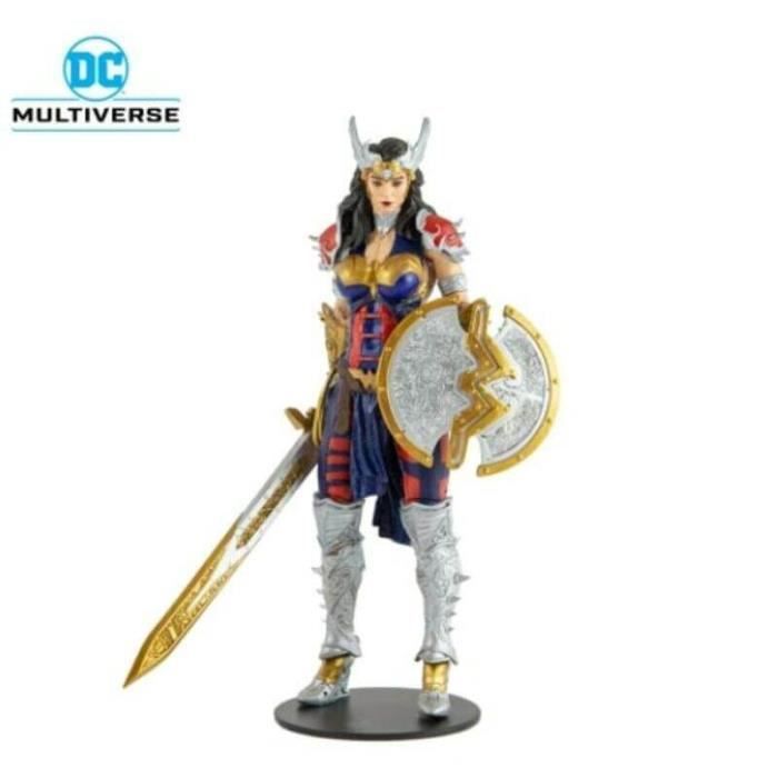 Figurine - BANDAI - Wonder Woman - 17cm - 22 points darticulation - Épée et bouclier inclus