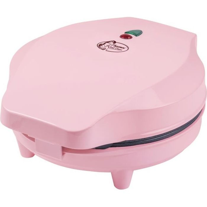 Machine à cupcakes Bestron ACC217P 700W rose - Préparez madeleines, muffins, pâtés en croûte et petits gâteaux