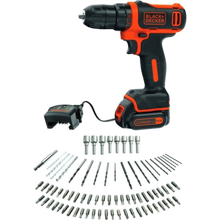 Perceuse Visseuse Sans Fil 10 8v 80 Accessoires Achat Vente Perceuse Perceuse Visseuse Sans Fil 10 Cdiscount