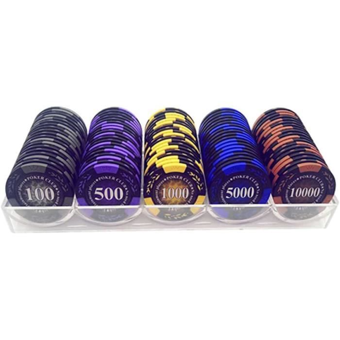 Compteurs Apprentissage Enfants Lot 300 Jetons Poker - 6 Couleurs - Disques 1,18 Pouces - Comptage Mathématiques Et Jeux Jetons Jeux éducatifs