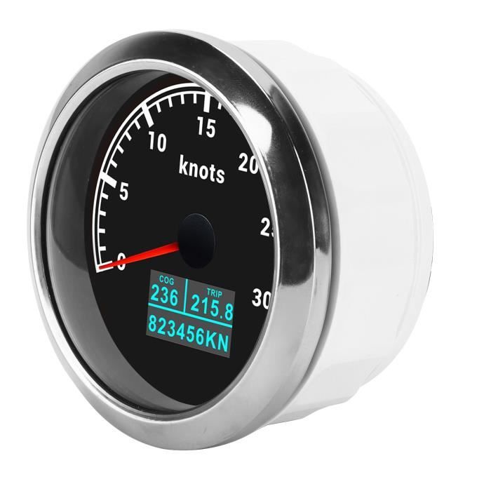 URB Tachymètre GPS Jauge Compteur de Vitesse GPS de Voiture 3 en 1 avec  Affichage OLED Multifonctionnel pour Bateaux - Cdiscount Auto