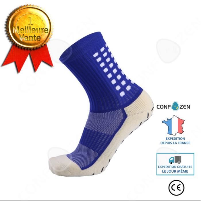 CONFO® Chaussettes de football à fond de serviette, chaussettes tubulaires résistantes à l'usure sur le genou, chaussettes de sport