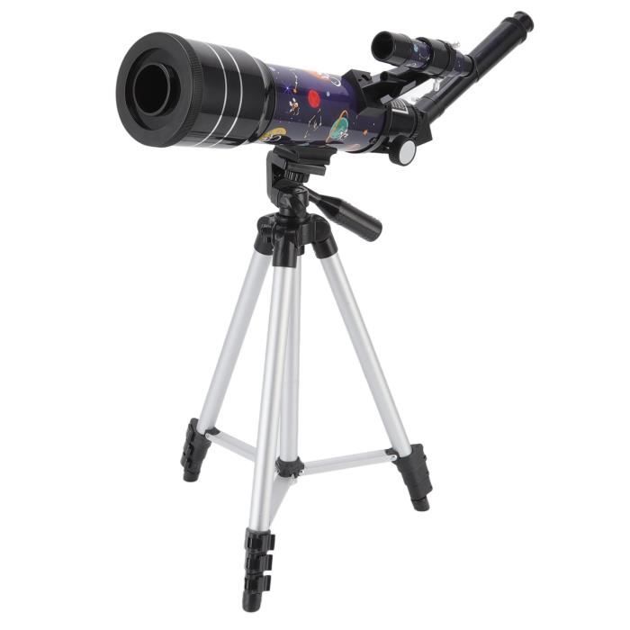 VBESTLIFE télescope avec trépied Télescope astronomique spatial monoculaire de jouet de cadeau
