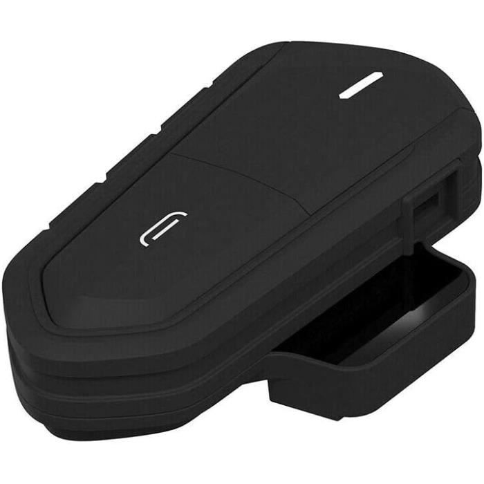 Ecouteurs Bluetooth 5.3 Pour Casque De Moto - Étanches, Avec Micro, Audio HD, Noirs