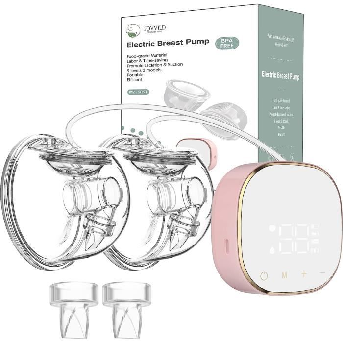 Momcozy S12 Pinky Pro Tire-lait Électrique Portable, 24 mm Lot de 2 -  Cdiscount Puériculture & Eveil bébé