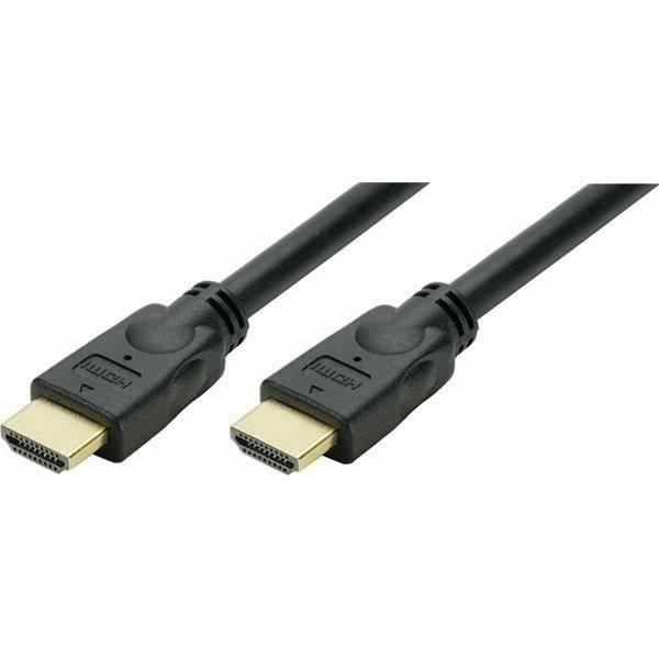 Cordon HDMI mâle/mâle ERARD CONNECT - PVC - Noir
