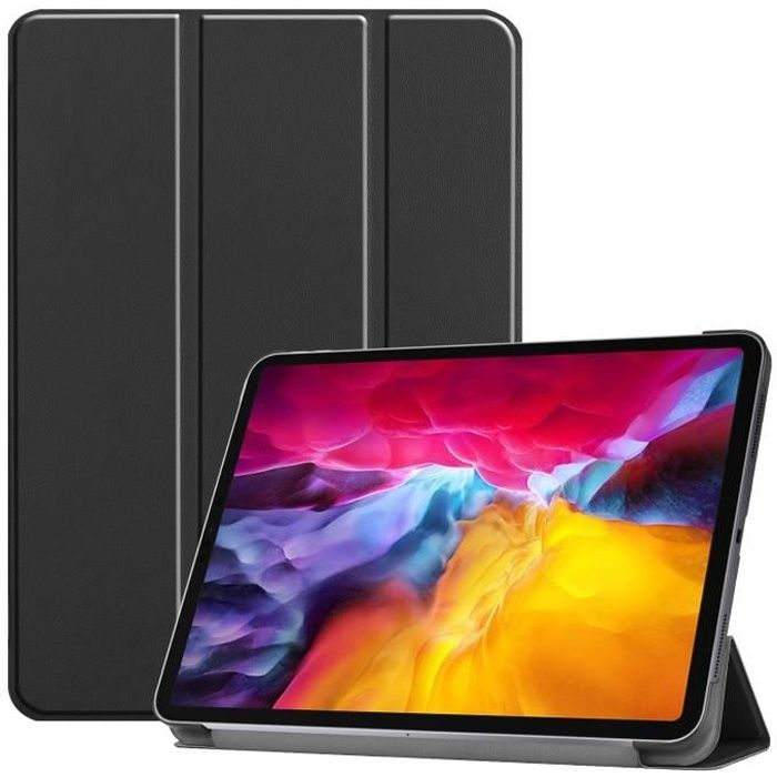 Tablette Coque Apple iPad Pro 11 (2021) 3e Génération Housse de Protection,  Ultra Mince Antichoc Etui iPad Pro 11 (2021) -Noir - Cdiscount Informatique