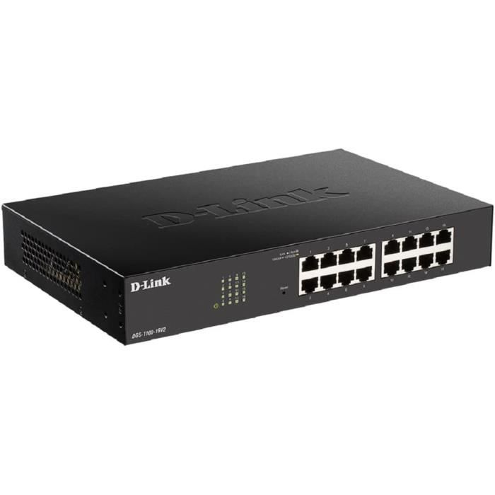 D-Link DGS-1100-16V2/E Switch administrable Smart Gigabit 16 Ports avec ...