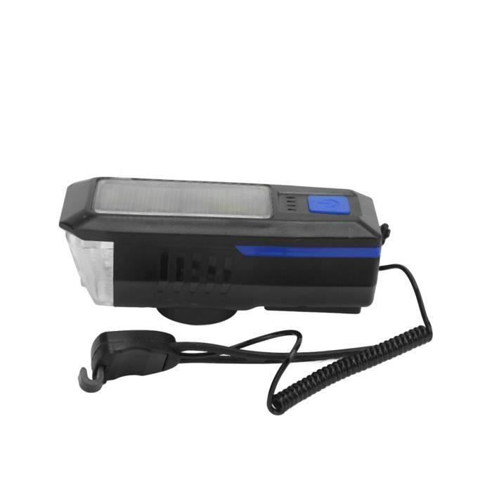 éclairage Vélo USB Solaire Phare De Vélo Rechargeable - Éclairage Solaire Pour Conduite Vélo électrique Homme