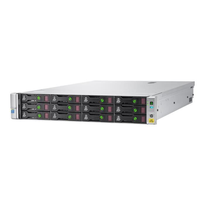 HPE StoreEasy 1650 – Serveur NAS – 15 Baies – 90 To – rack-montable – SATA 6Gb-s – SAS 6Gb-s – HDD 6 To x 15