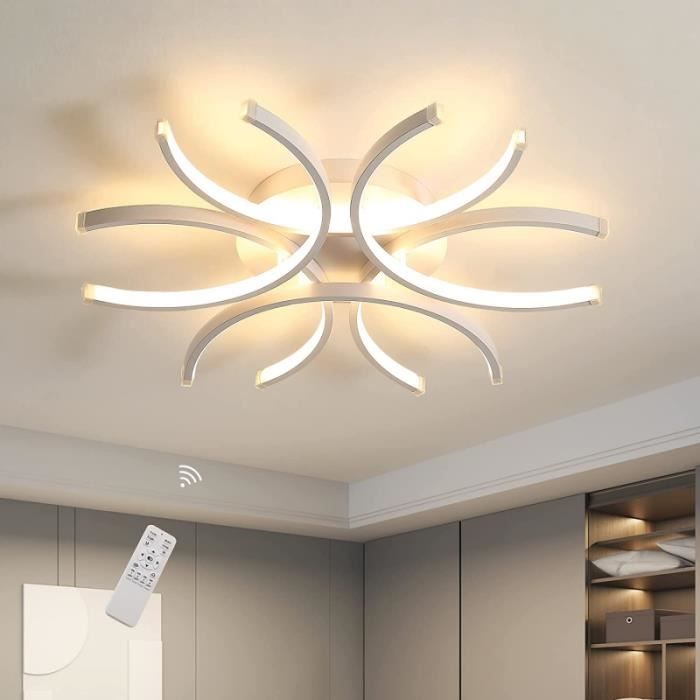Plafonnier sans fil Lampe de plafond de musique colorée Lumière décorative  pour la chambre à manger (36w + contrôle PARTITION - Cdiscount Maison