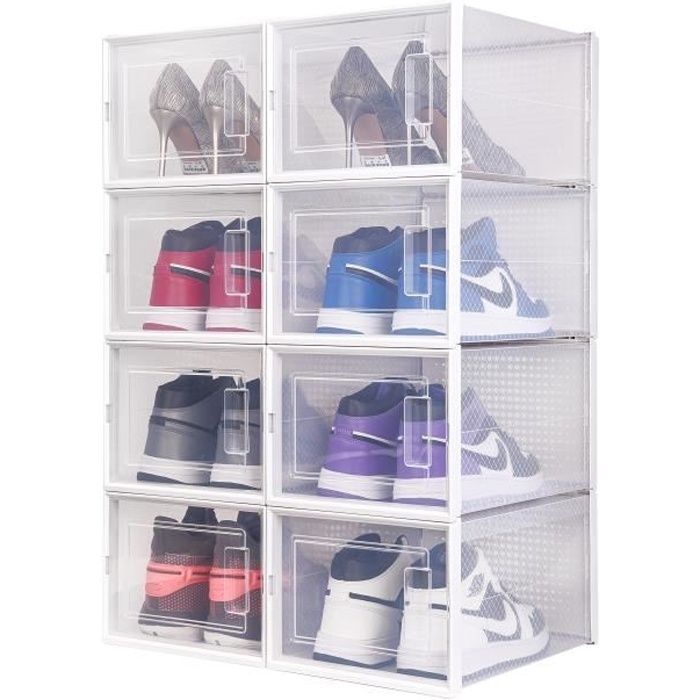 Boîte à chaussures transparentes - Maison & Déco/Rangements