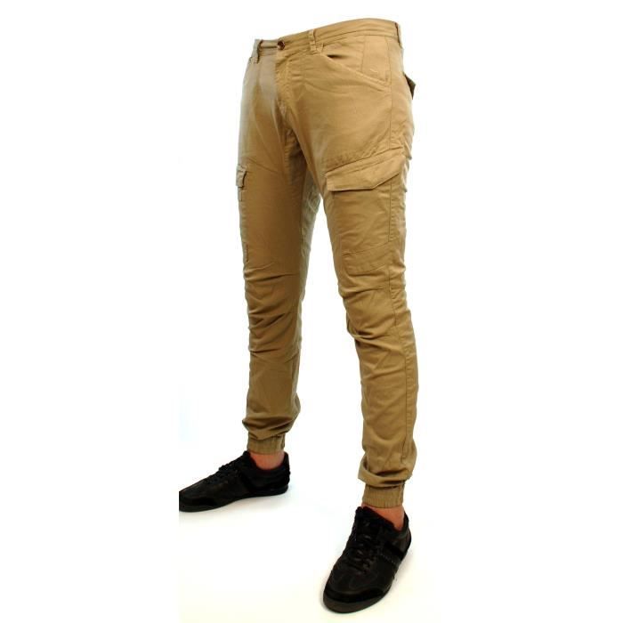 Pantalon treillis slim homme Clearance