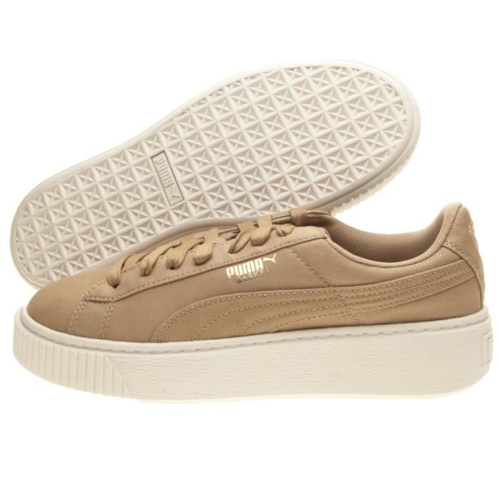 puma platform marron