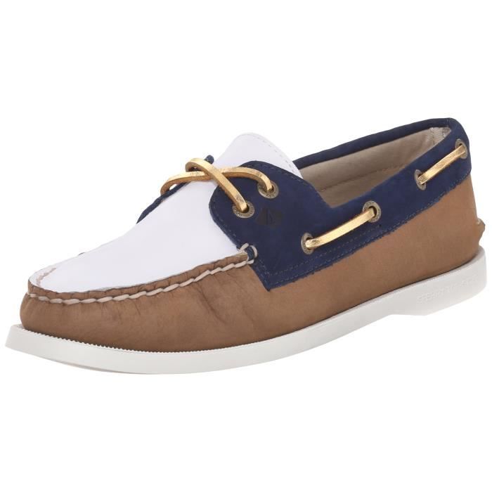 Sperry Top-Sider A - o Deux yeux Chaussures bateau Q9GD1 Taille-38 Blanc -  Cdiscount