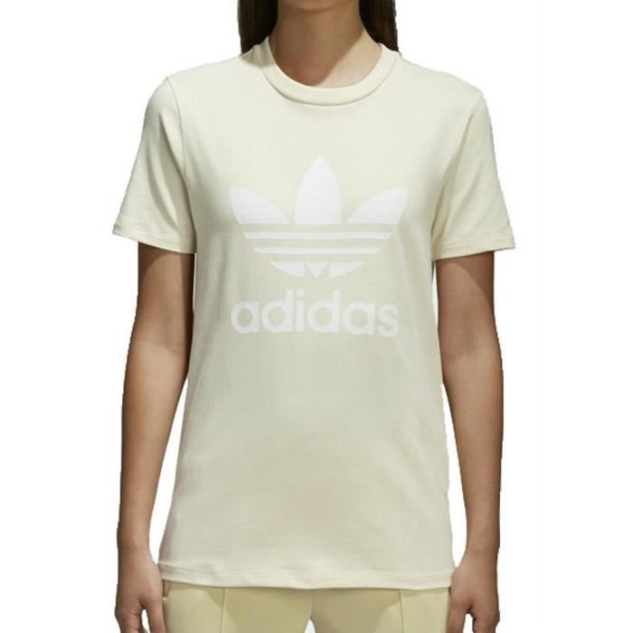 t shirt adidas original jaune