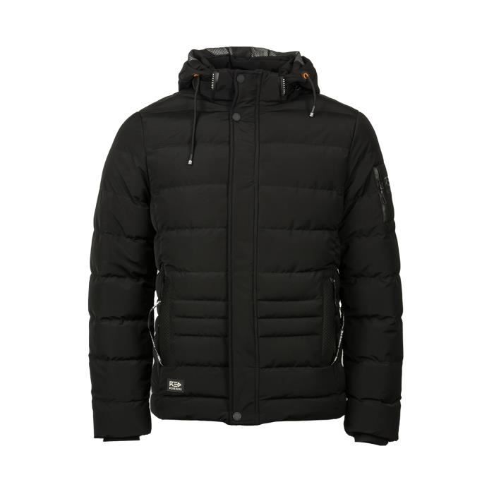 Doudoune matelassée manches longues Redskins noir