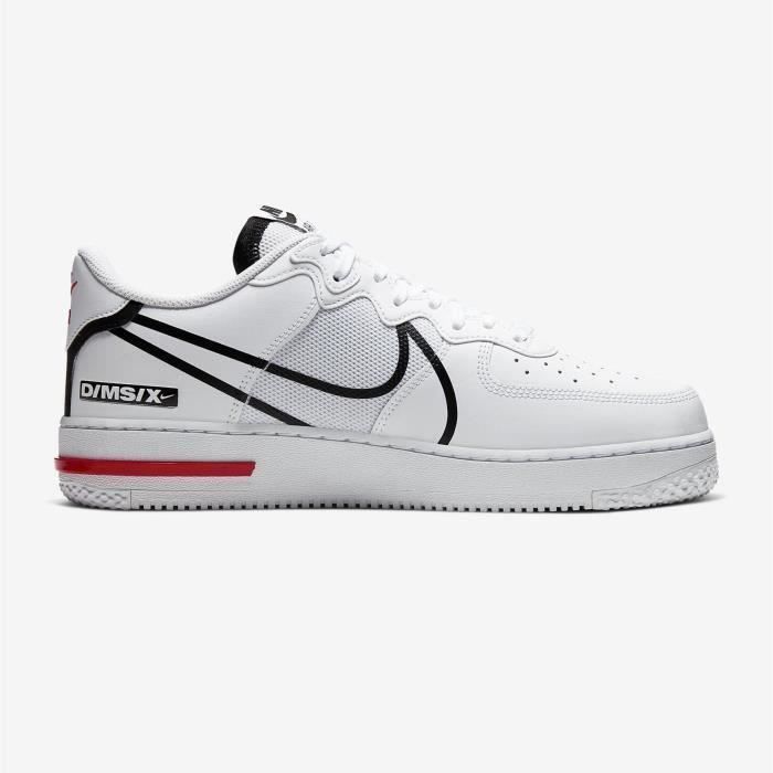 Air Force 1 React Chaussures Baskets Airforce One pour Femme Homme ...