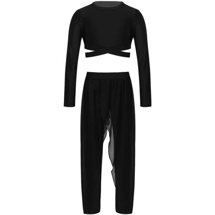 Pantalon Cargo Fille Printemps - Taille Élastique Avec 4 Poches - Confortable Pour Sport Et École
